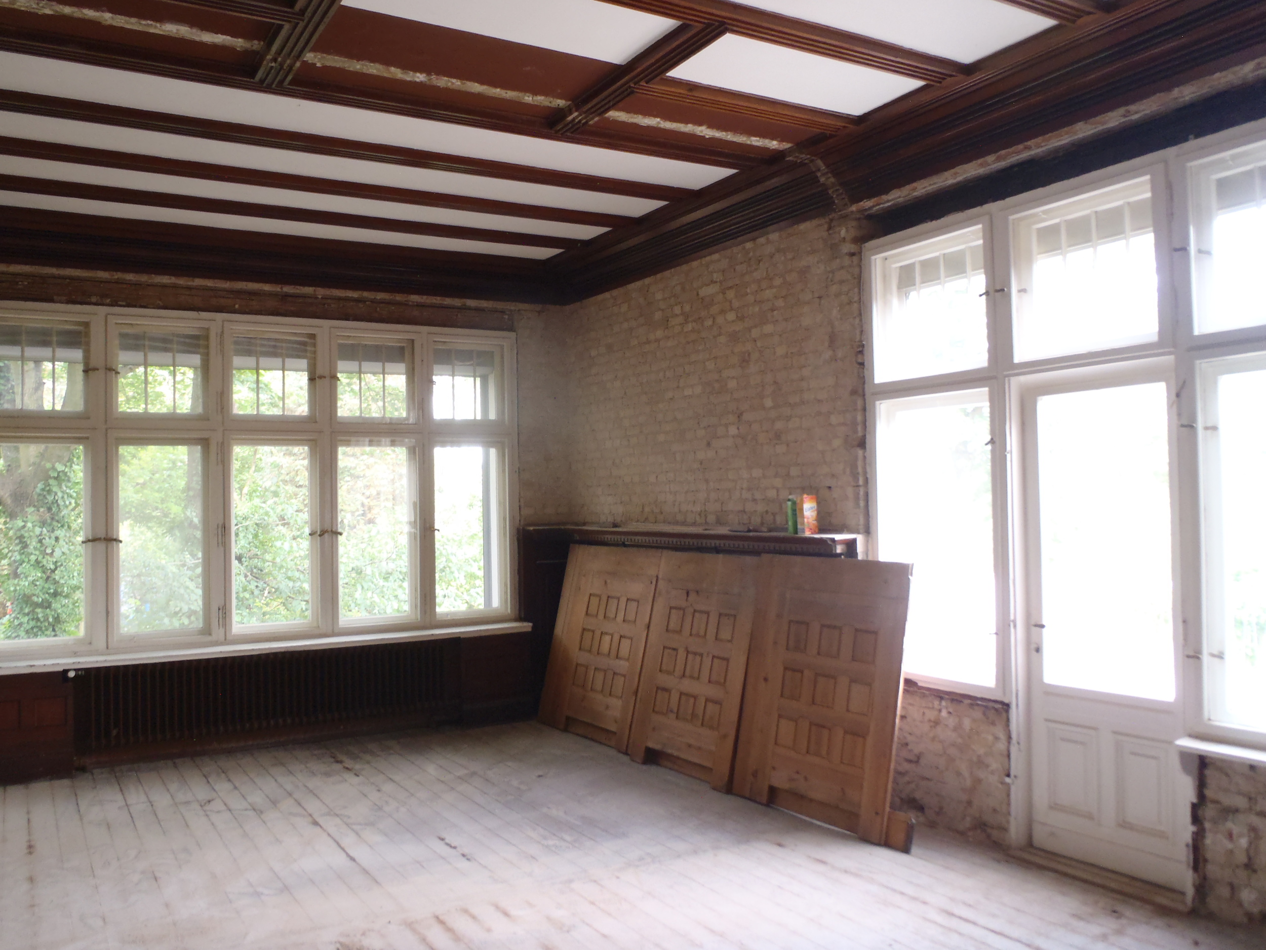 Villa - Inneraum nach Entkernung