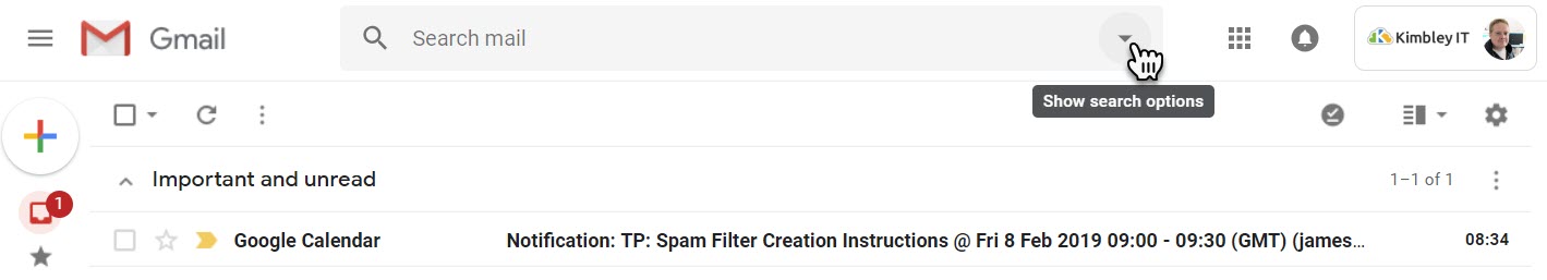 Step 1 - Gmail - Setup Never Send To Spam Filter.jpg