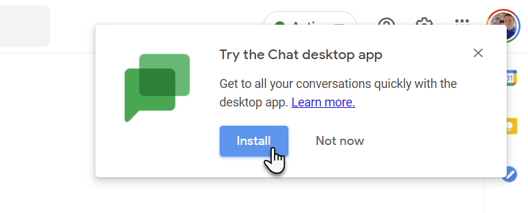 Chat with computer