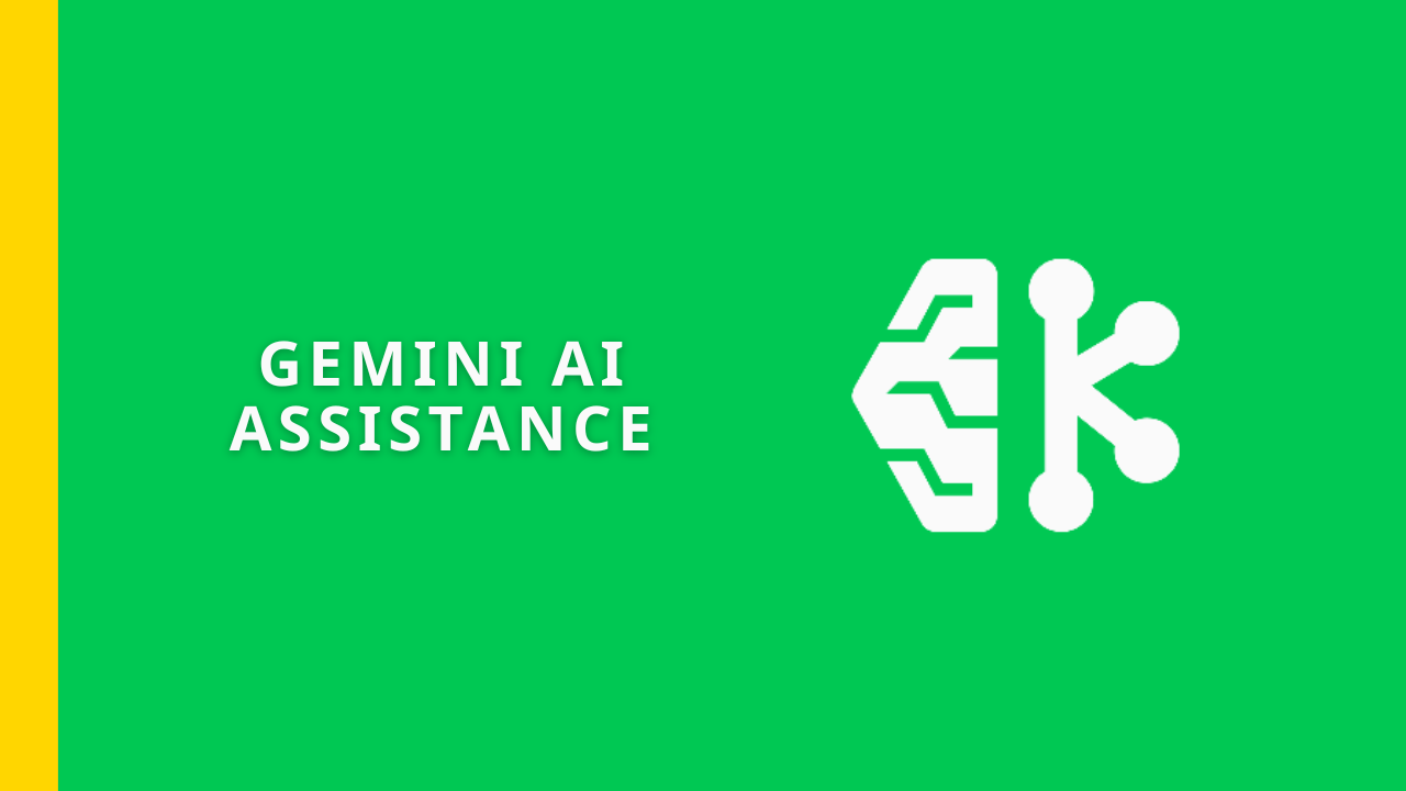 Gemini AI assistance built into Google Workspace.