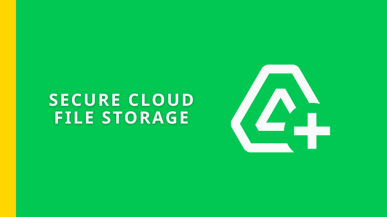 Secure cloud file storage with Google Drive.