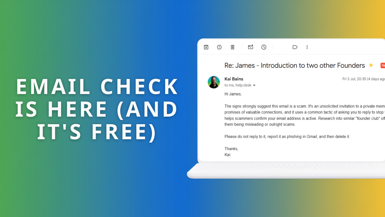 Why Are You Getting Plain, Harmless-Looking Emails from Strangers?