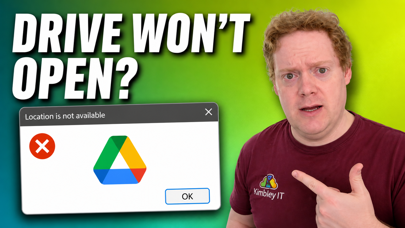 How Do You Fix "Location Not Available" in Google Drive for Desktop?