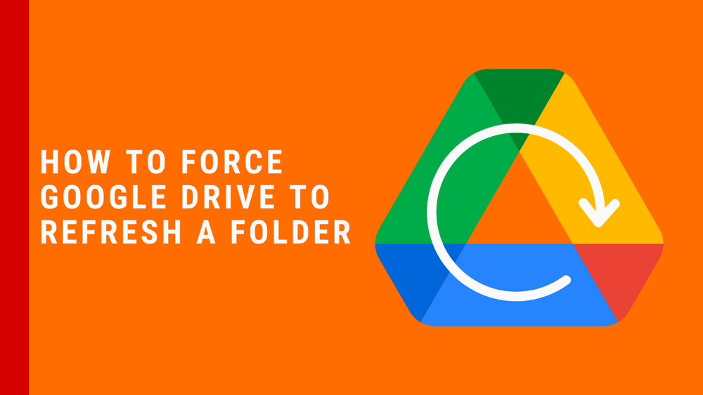 How do I force Google Drive to sync with Windows?