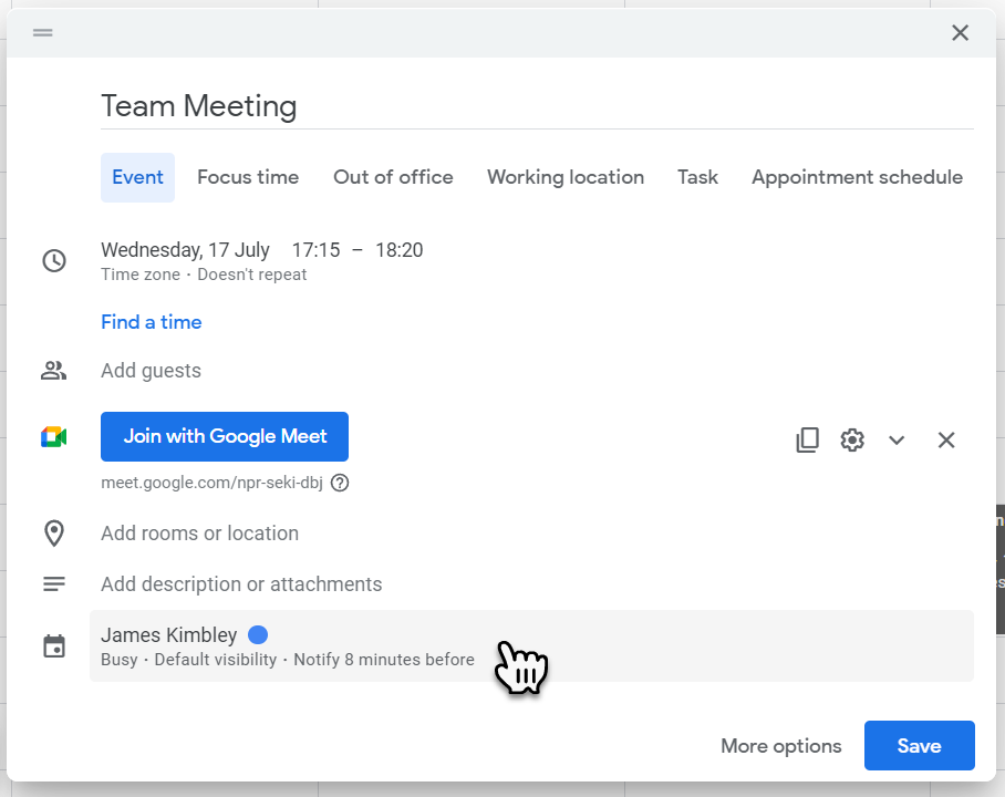 How to Share Your Google Calendar. - Kimbley IT