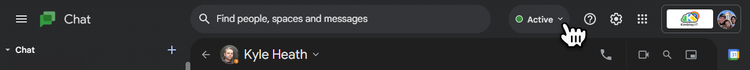 How to set your status in Google Chat - Kimbley IT