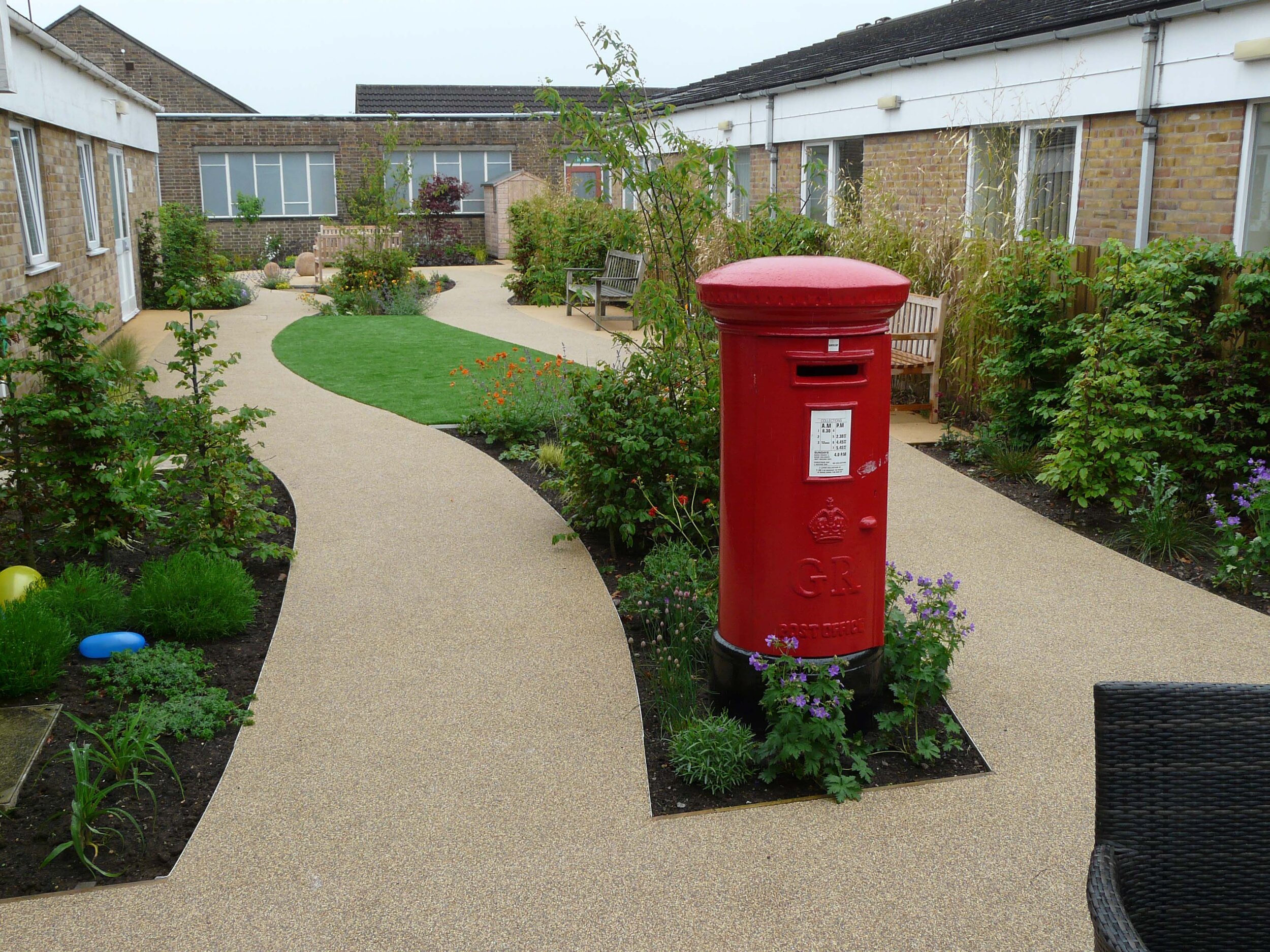 Letterbox in Dementia garden.jpg