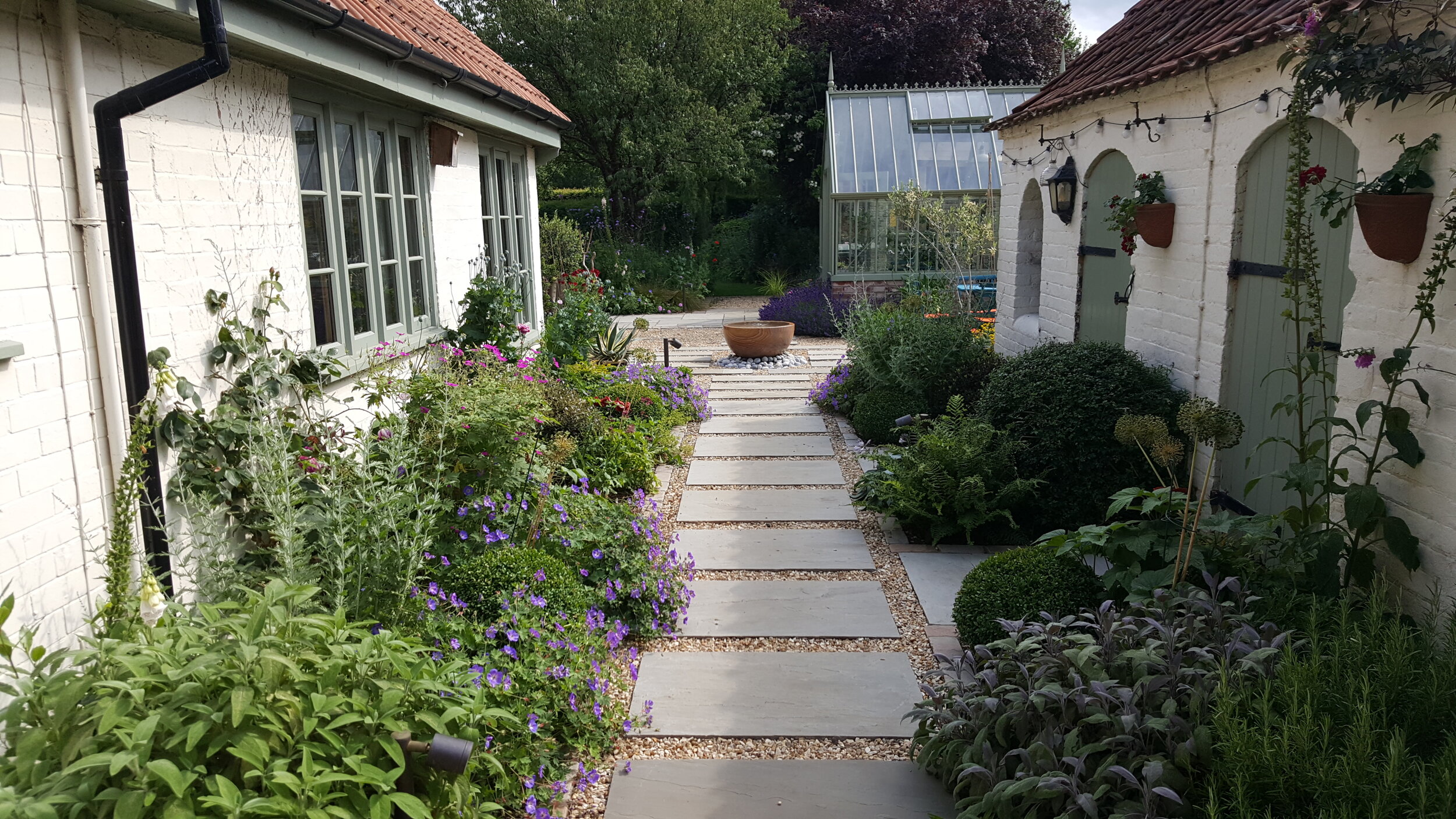 1 Garden design Lincolnshire - stepping stones through planting.jpg