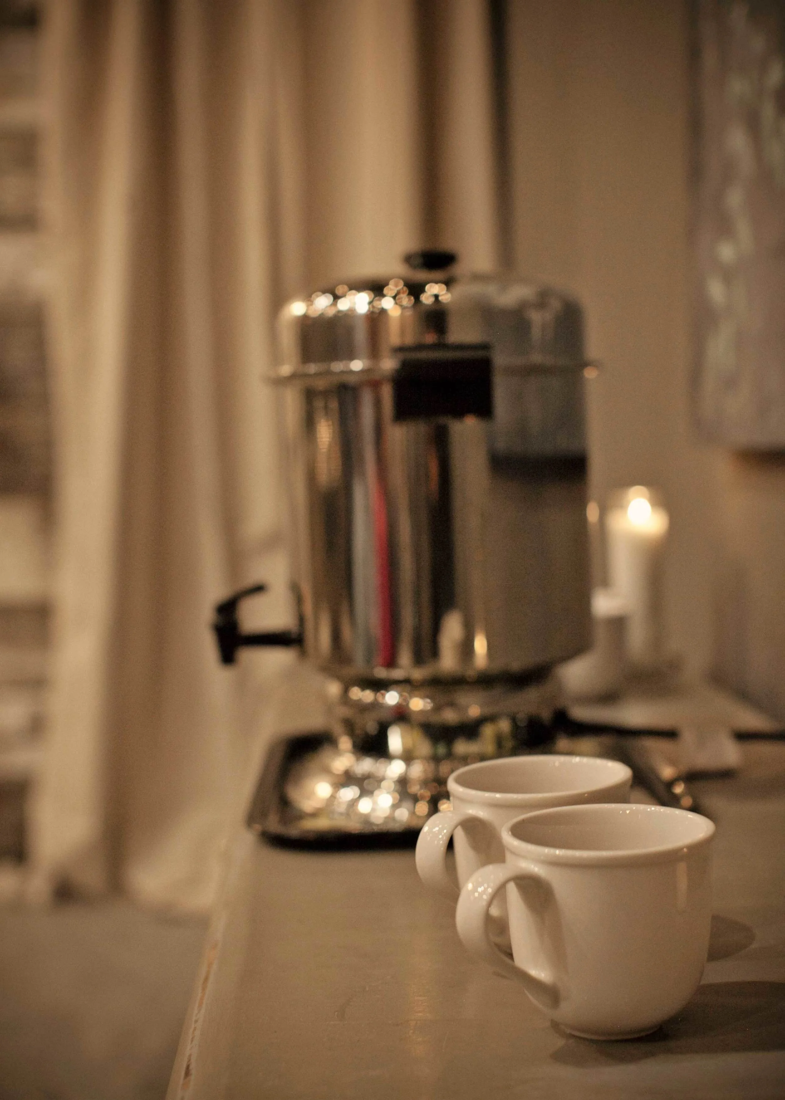 Autumn Tea served hot in the winter