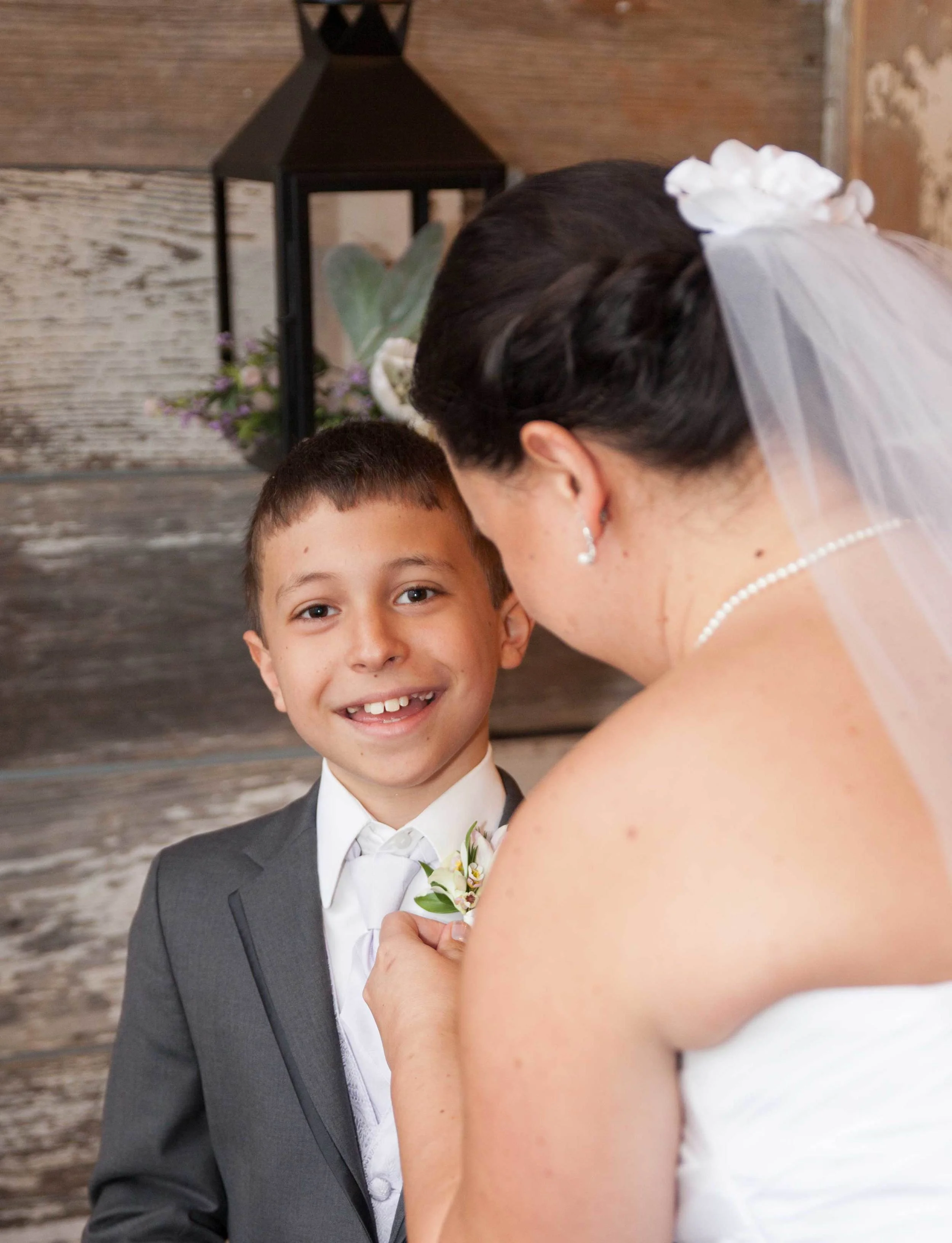 SUCH A HAPPY DAY FOR MOM AND SON!
