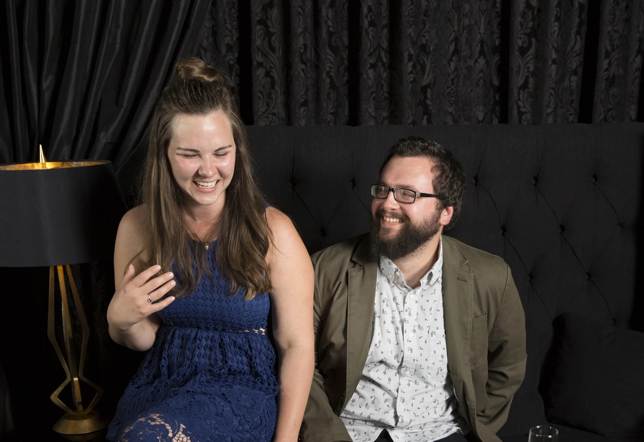 Kristen with Josh, her boyfriend of 7 years.