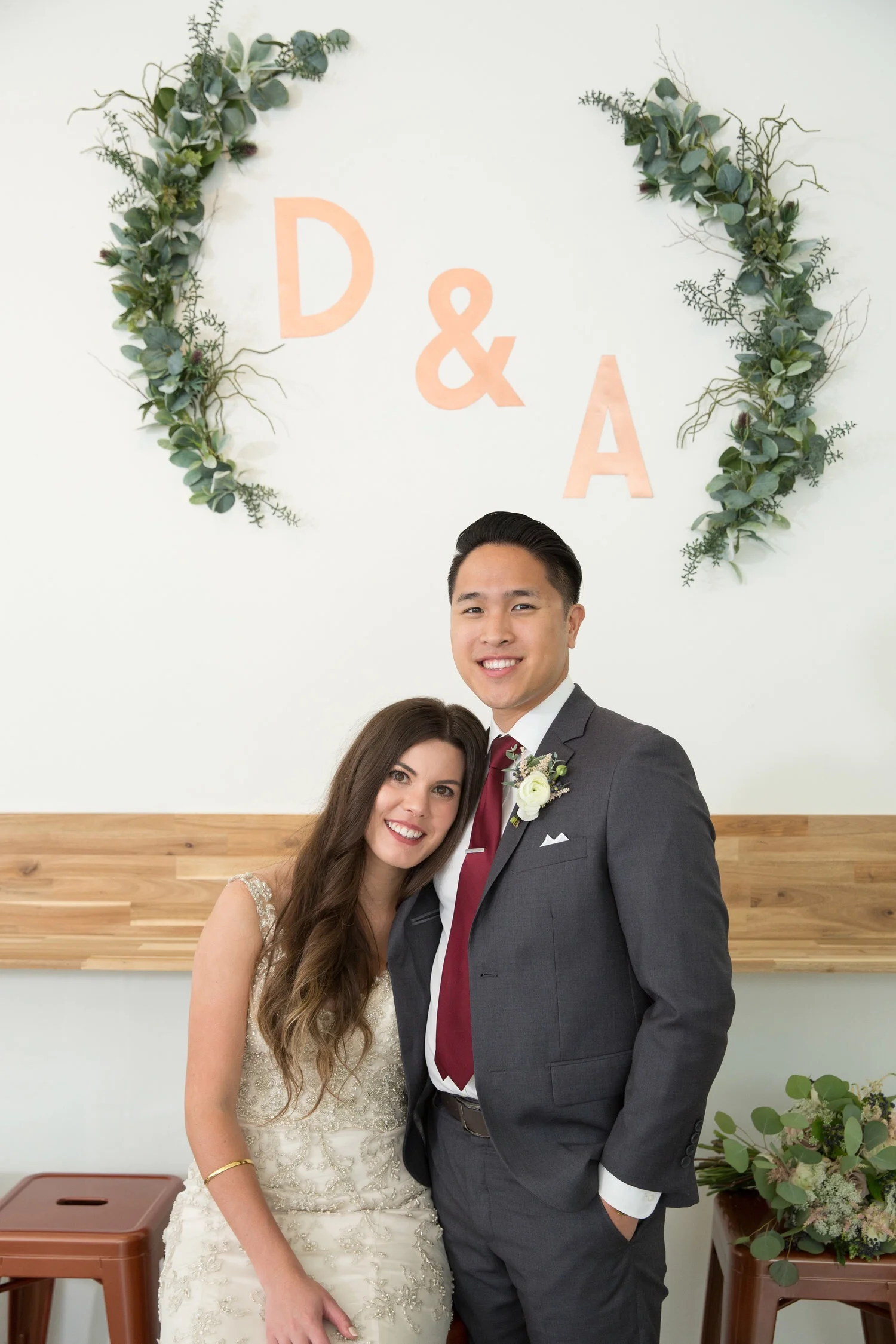 Charming Wedding Chapel Near Kansas City: Desiree &amp; Alex's Rose Gold Wedding