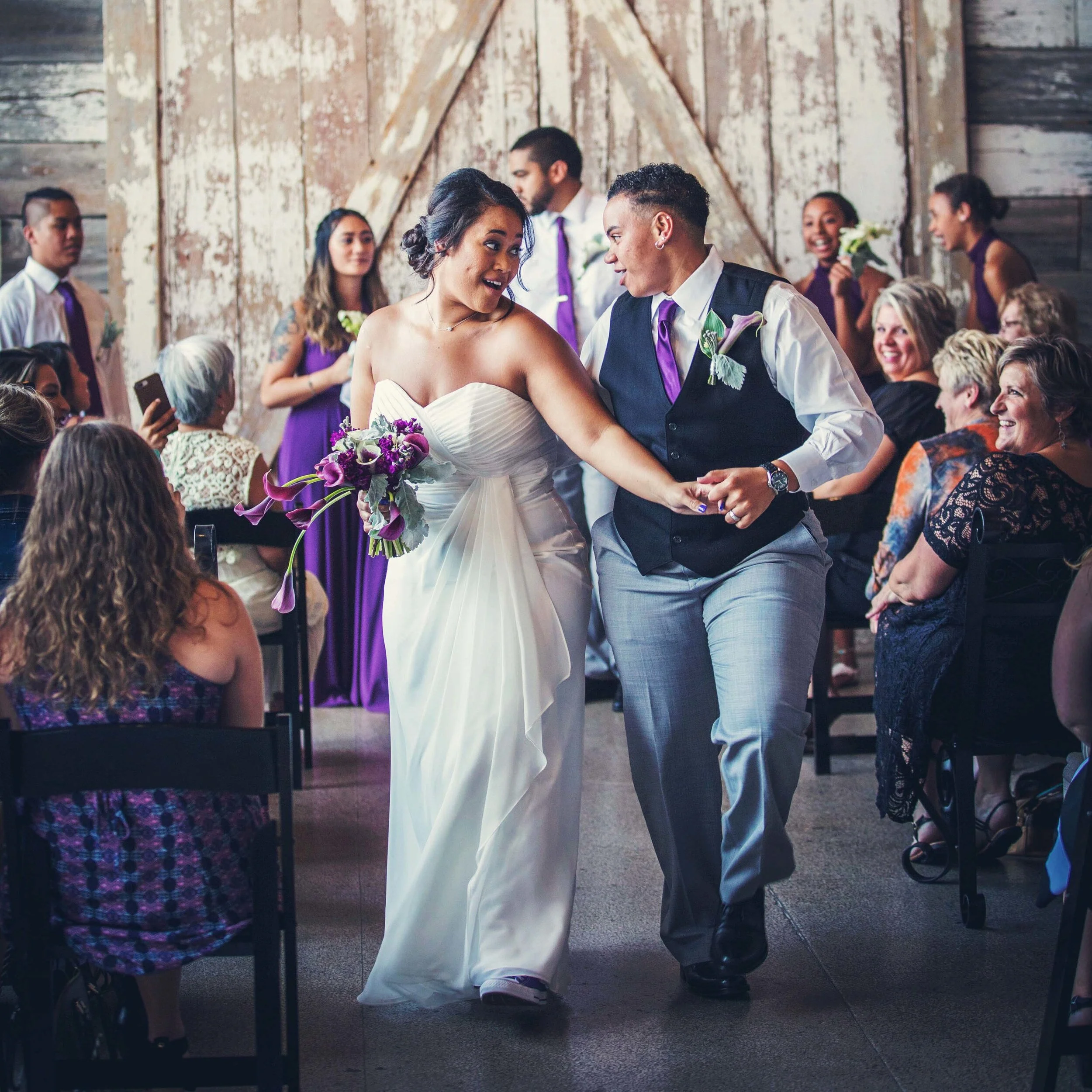 Constance &amp; Carissa’s Completely Captivating Same-Sex Wedding (Hosted By KC’s Friendliest LGBT Wedding Vendors)!