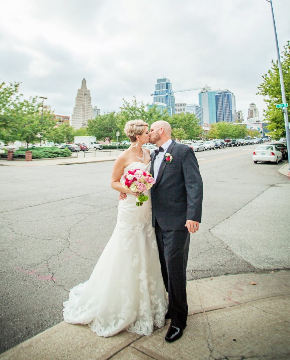 Which Wedding Venue is The One for You: The Vow Exchange Chapel in the KC Crossroads or The Chapel on the Corner in Liberty, MO? Melanie &amp; David Small Wedding KC Skyline