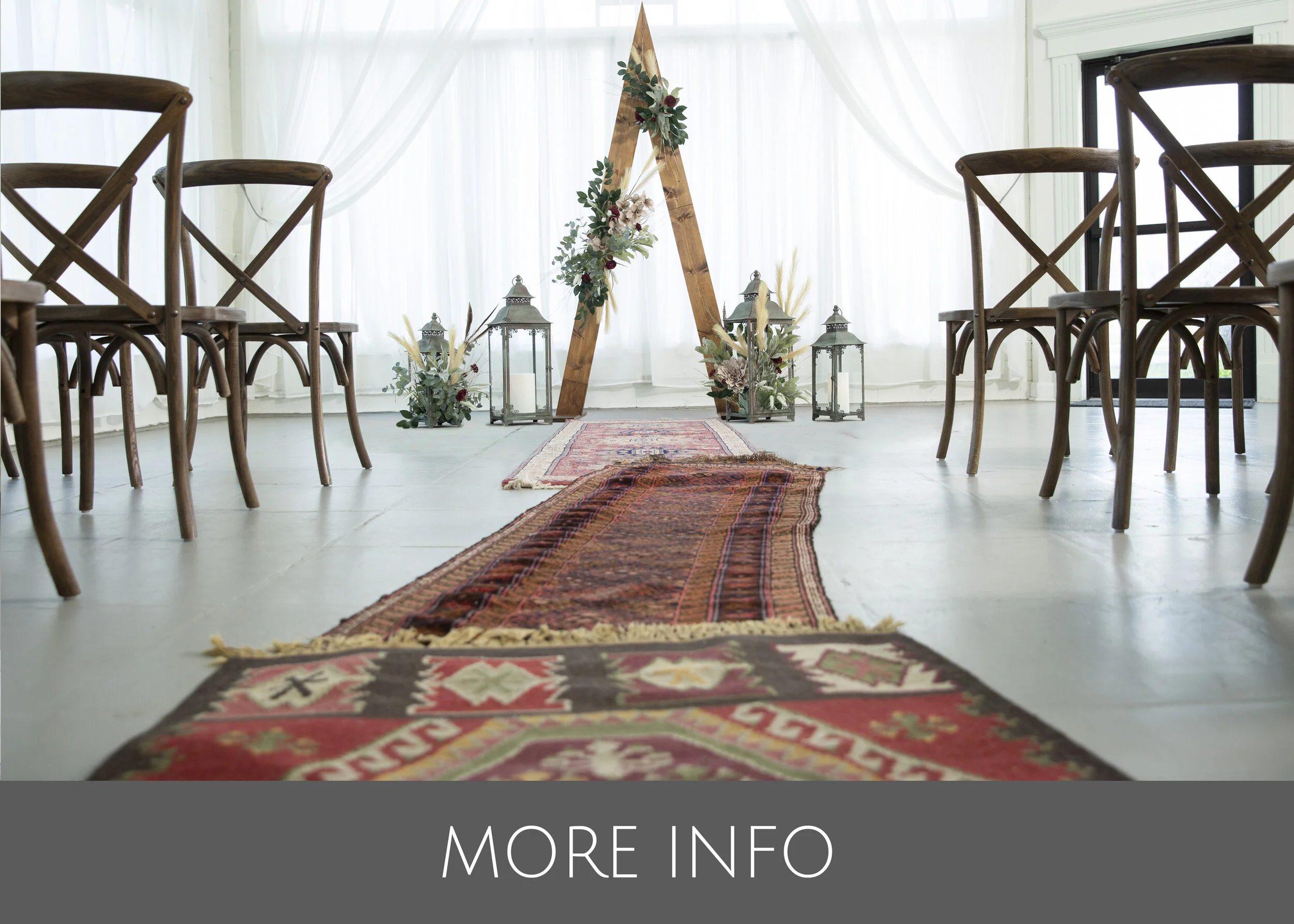 $299 | BOHO CHIC  EXPRESS MOBILE WEDDING RENTAL