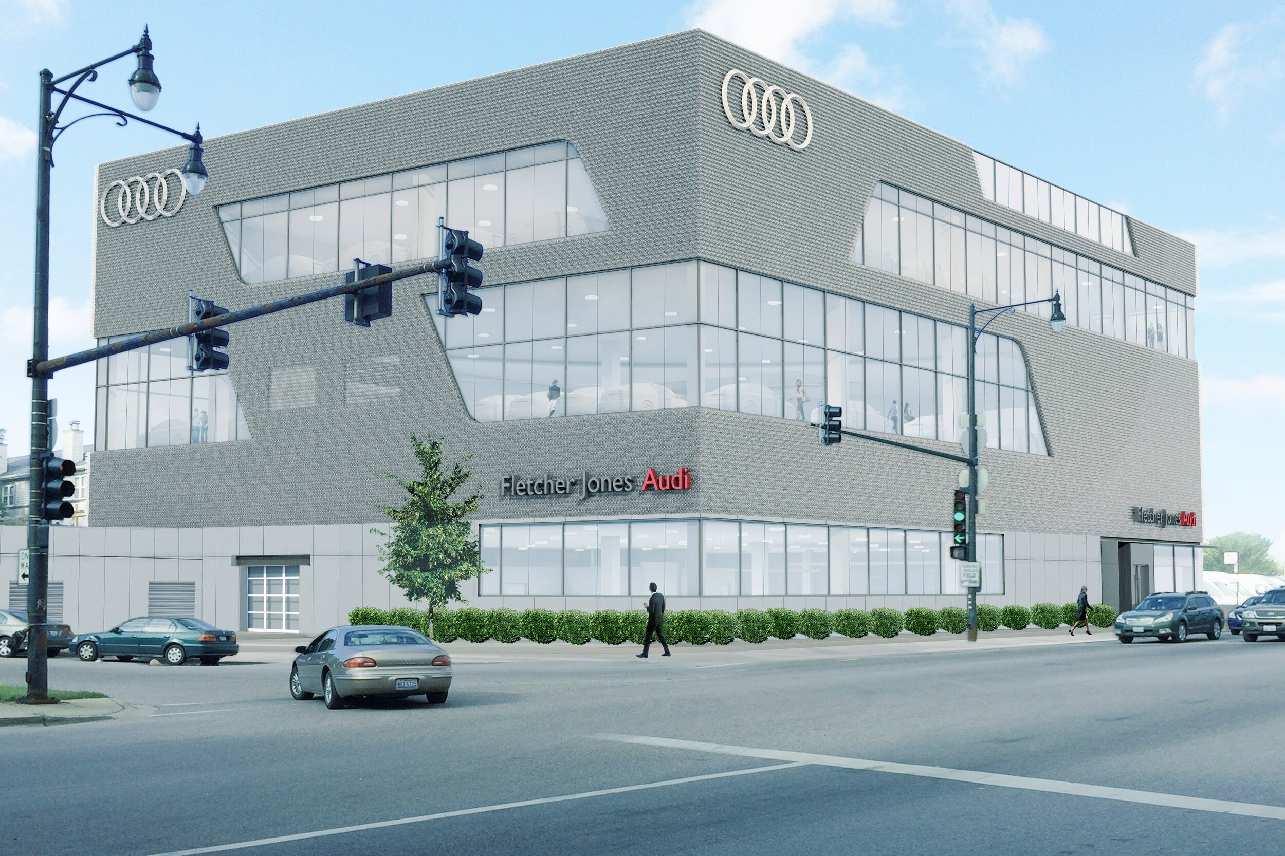 <span style="font-weight:bold"><p style="font-size:20px">Fletcher Jones Audi</p></span>Chicago, Illinois