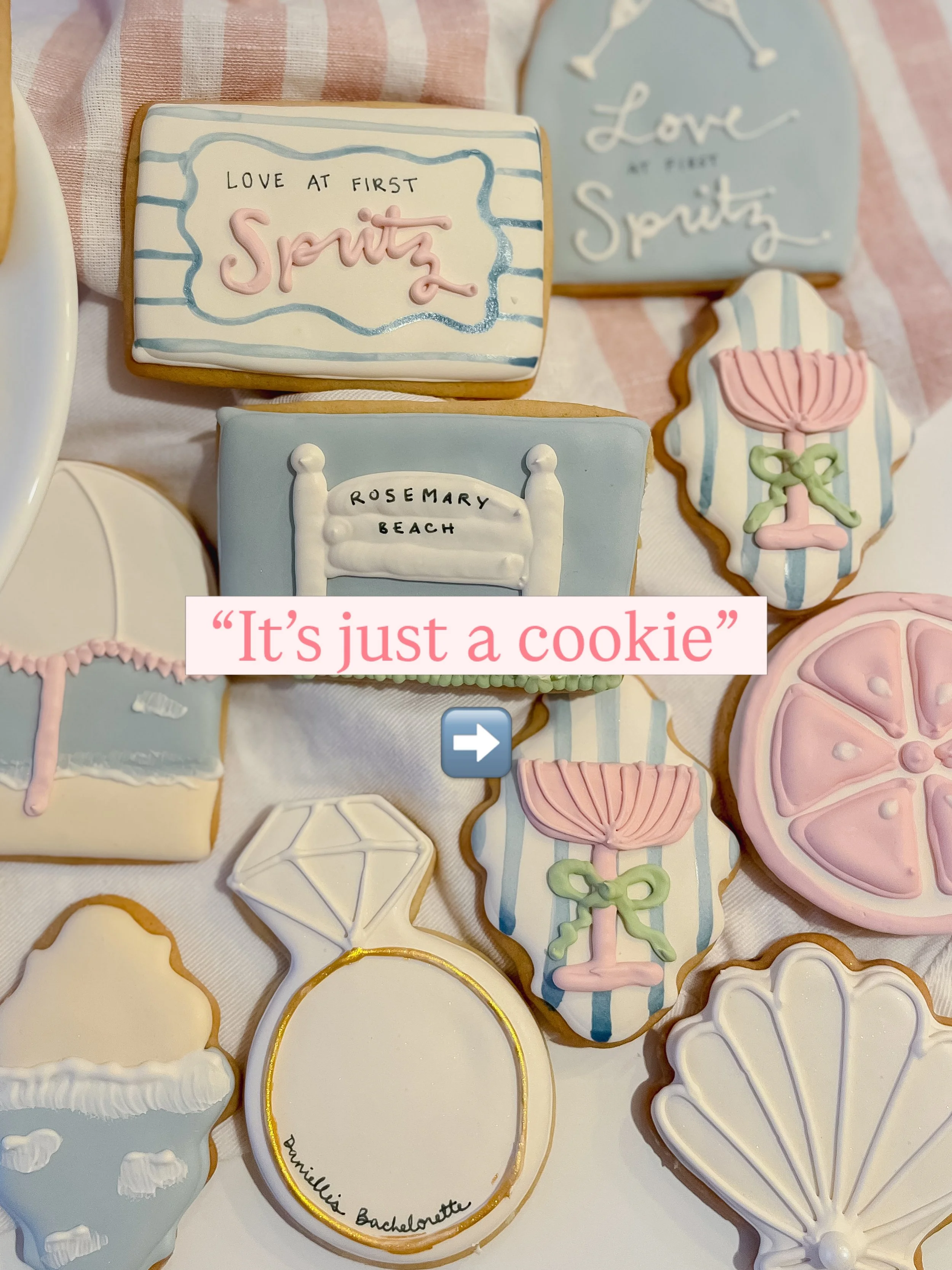 It&rsquo;s &ldquo;just a cookie&rdquo; but it&rsquo;s also one of my favorite love languages 🎀

Link in bio to plan your next cookie order 🔗

(Did you notice how many moms are celebrating their daughters? 🥹💗)

Custom cookies, home baker, west pal