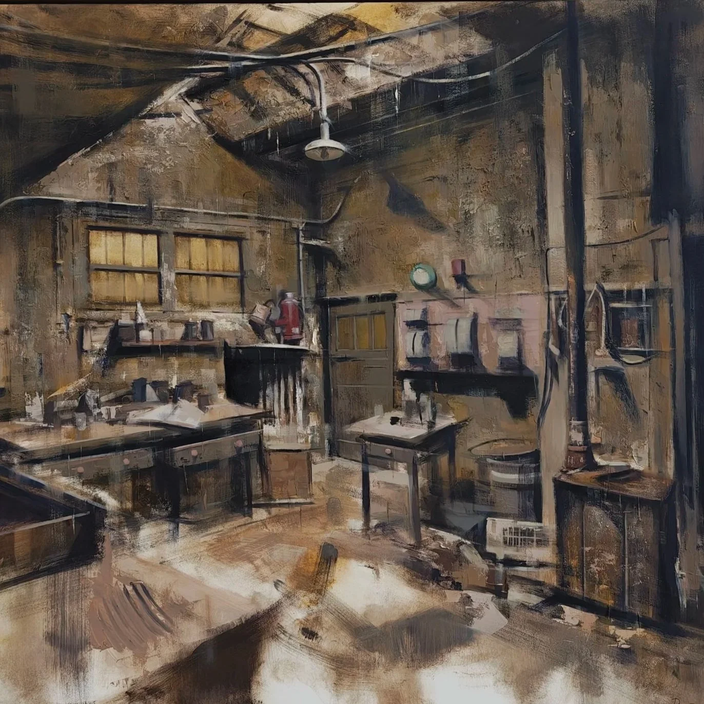 Detail of Workspace by Jeff Bye