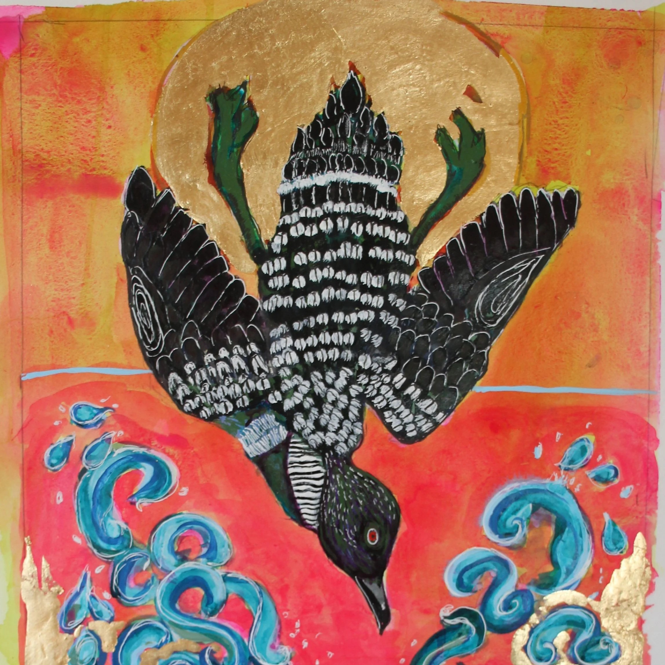 Detail of The Earth Diver