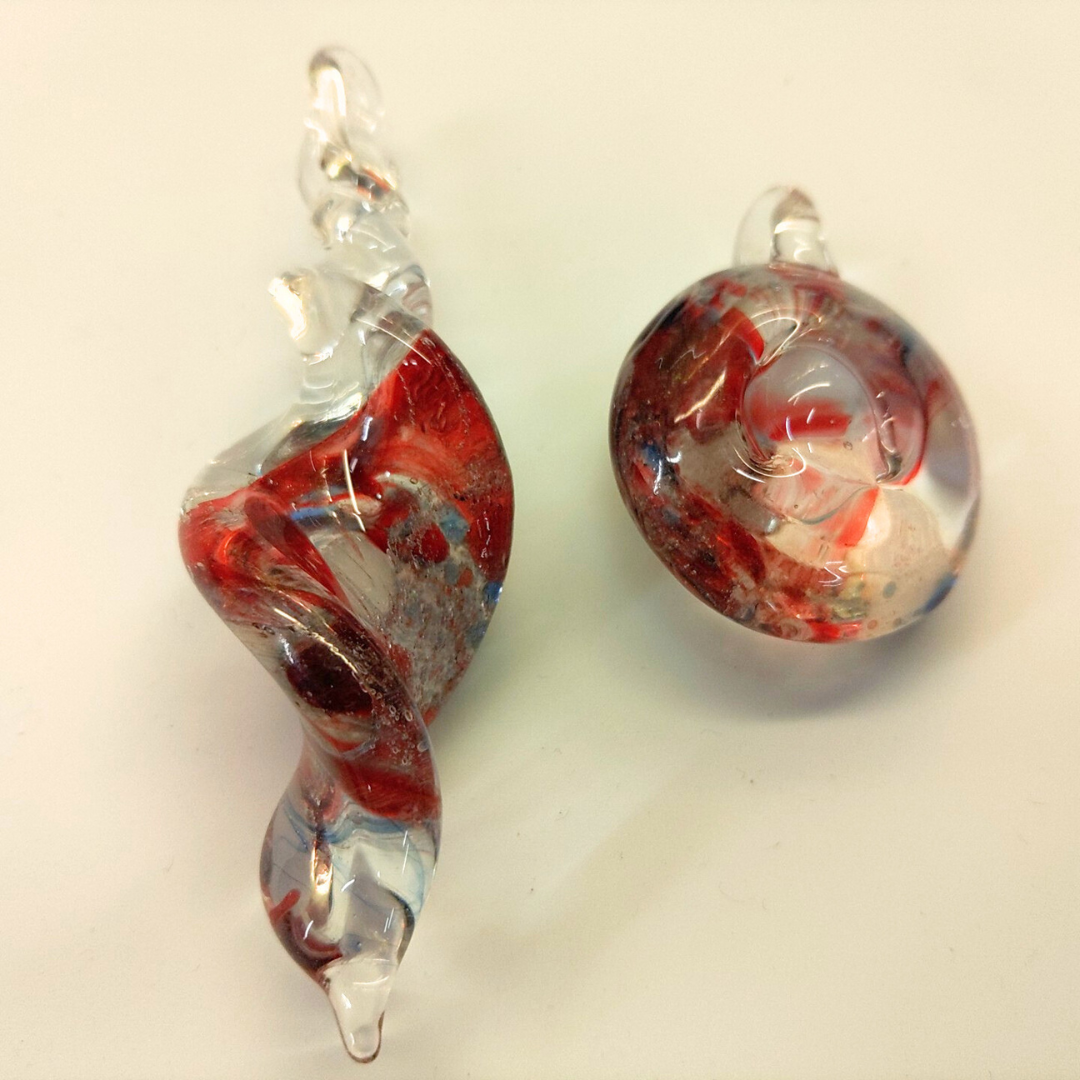 Hot Glass Pendants- May 16