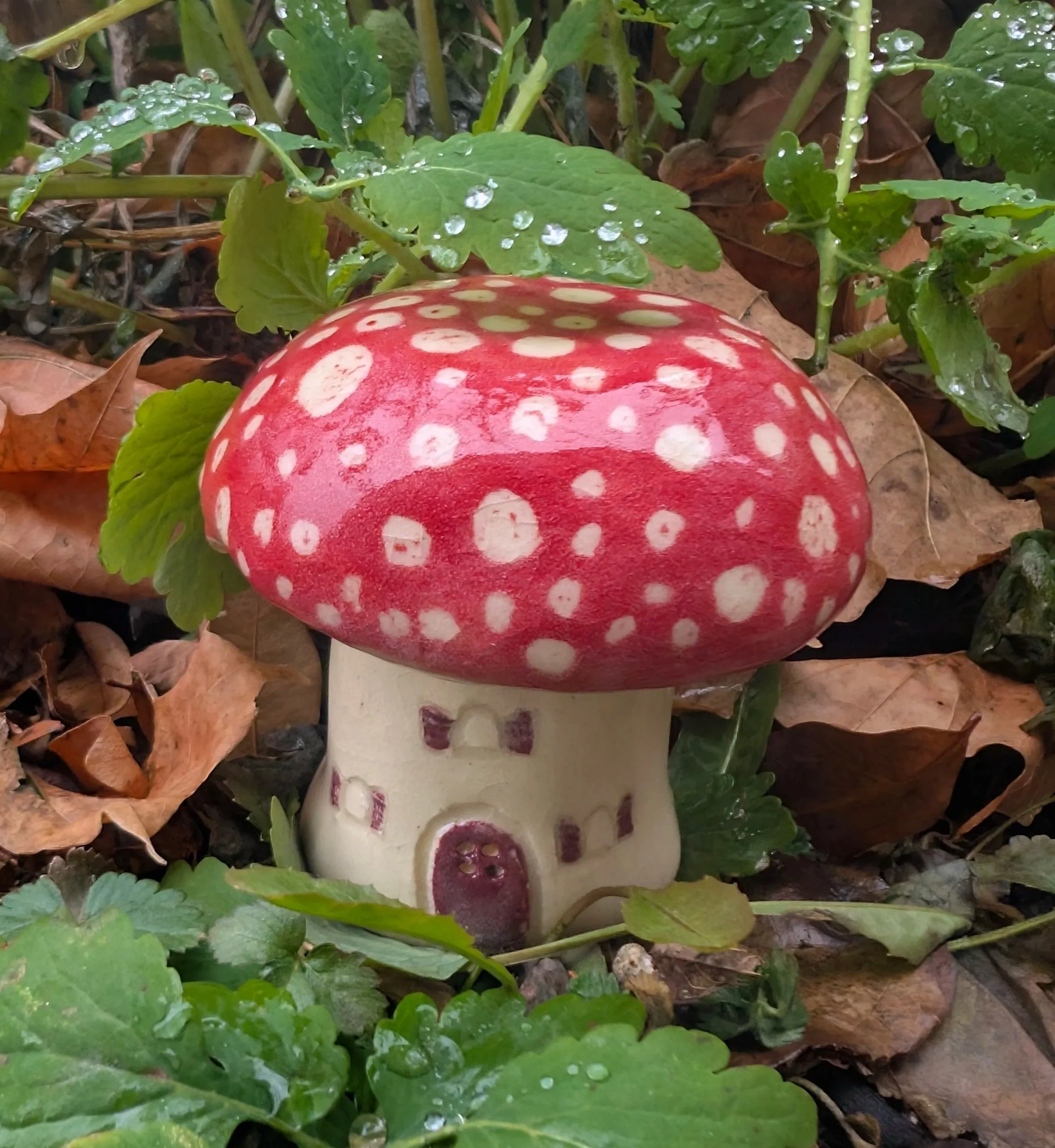 Mushroom Fairy Houses