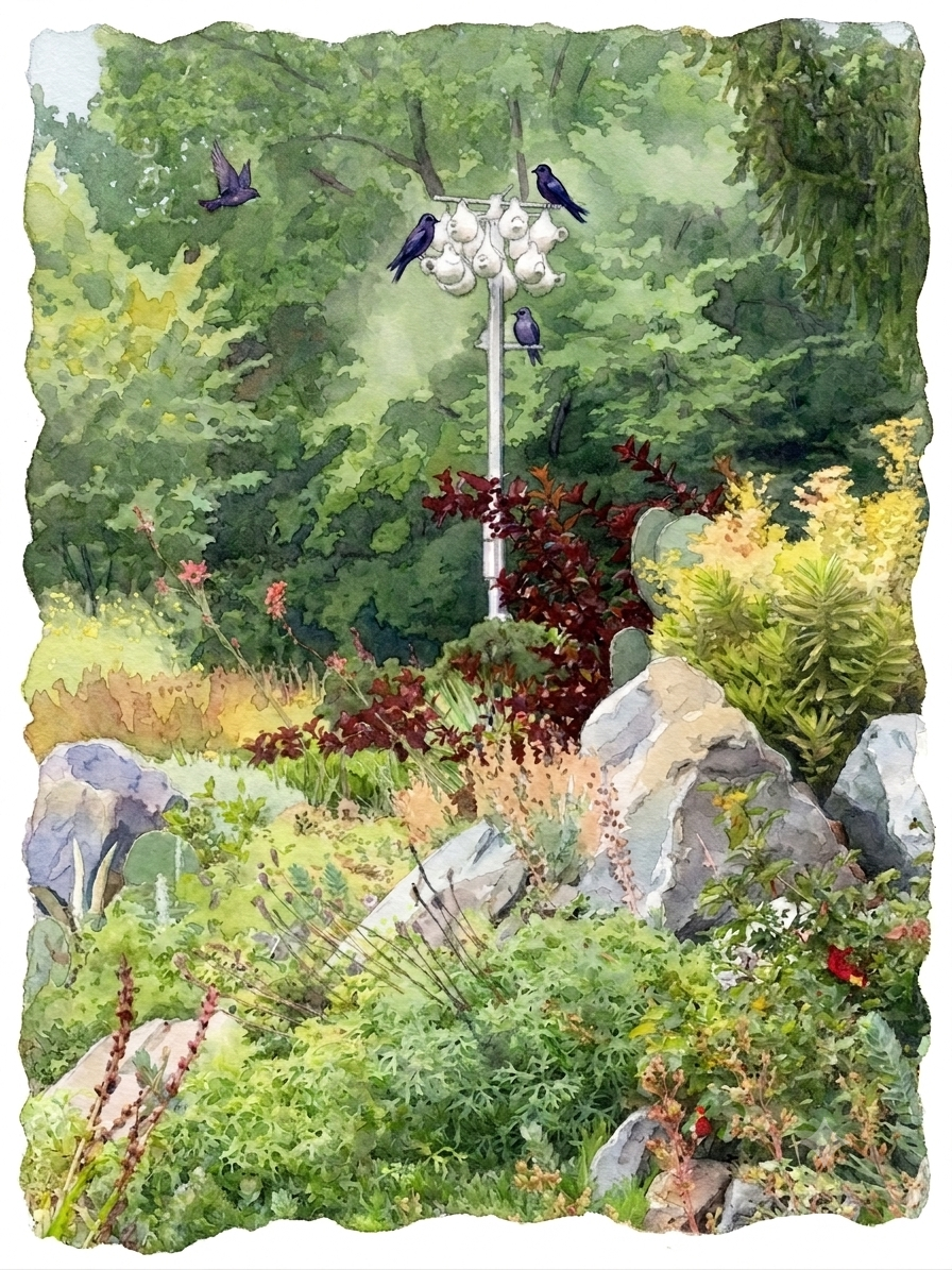 Purple Martin Birdhouse