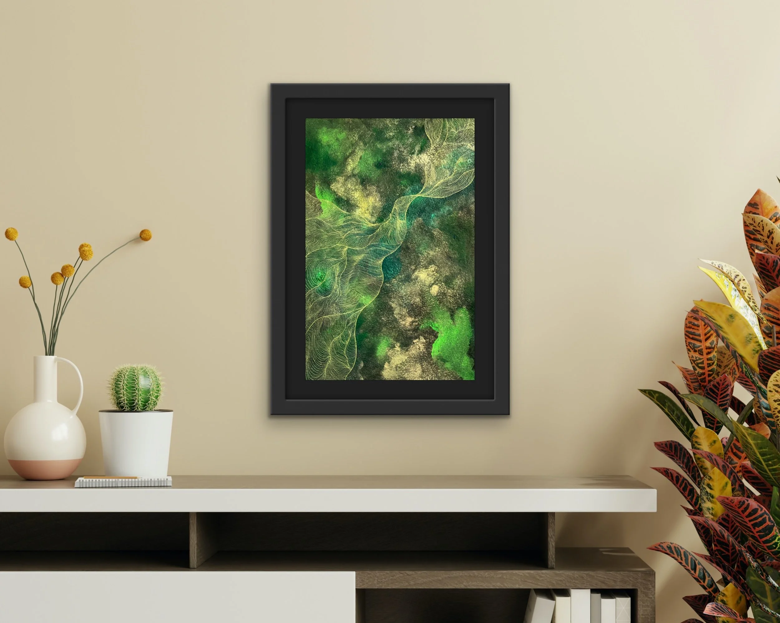 What Makes Abstract Art Work in an Interior Space?