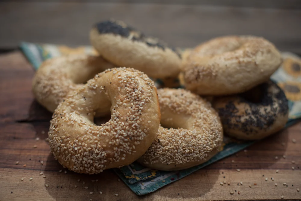 Kashaya's homemade bagels