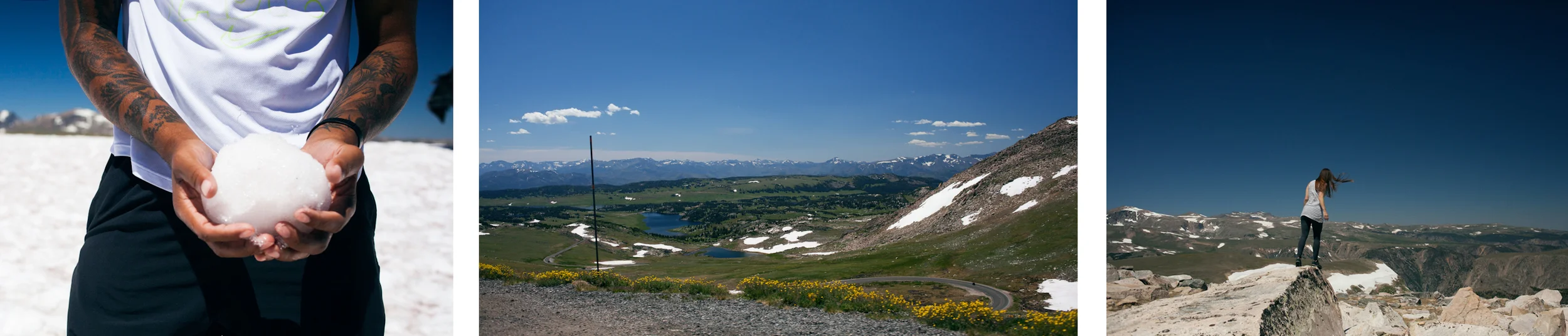 Snow in July
