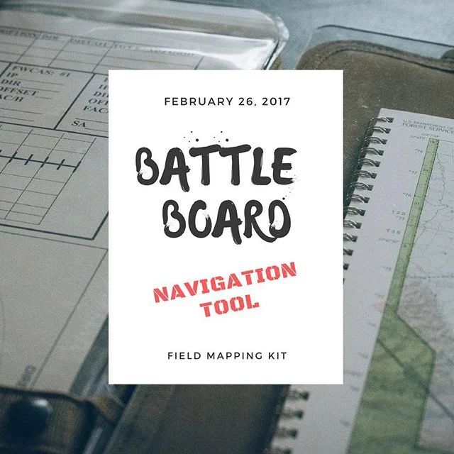 Picked up a new tool to try out before the @rebellerally . @battleboard.us Will it work for our rally mapping needs? #adventure #offroad #navigation #mapping #mapandcompass #nogps