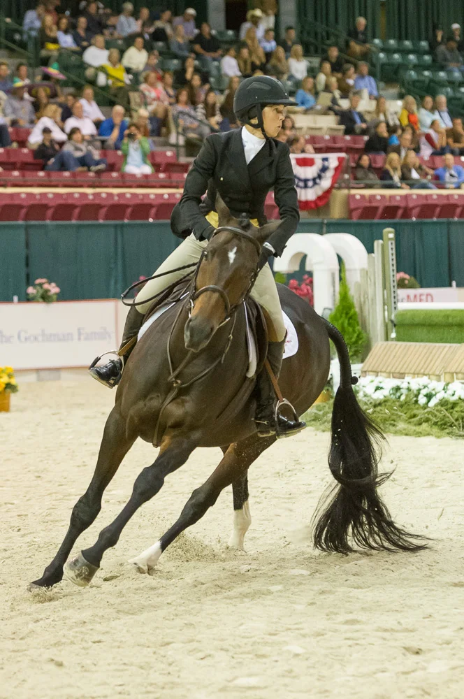 Liza and Quatrain showed off their handiness with tight turns.