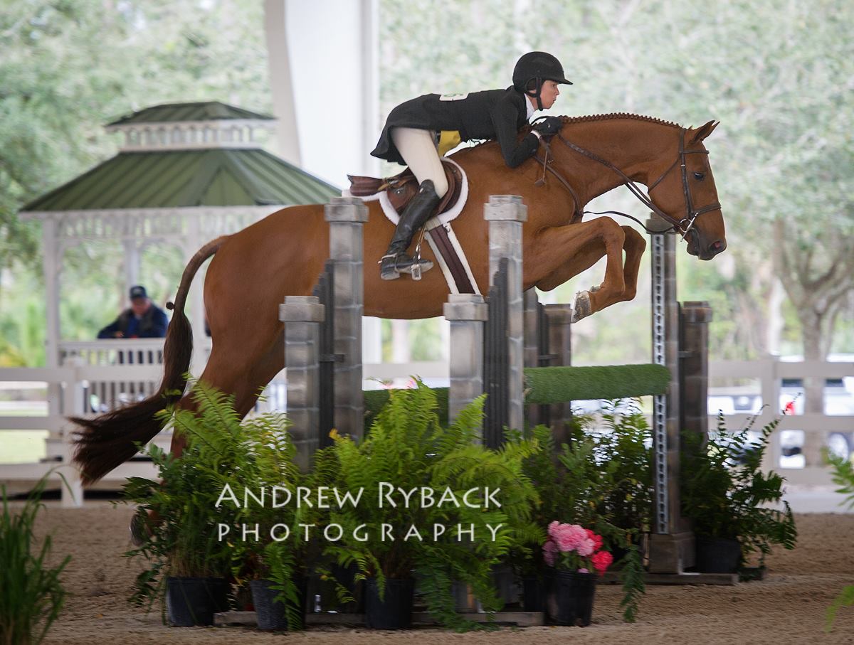 Liza Boyd aboard Pony Lane Farm's Coronado