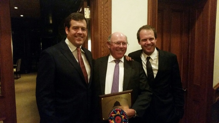 Jack Towell with sons Ned, left, and Hardin.