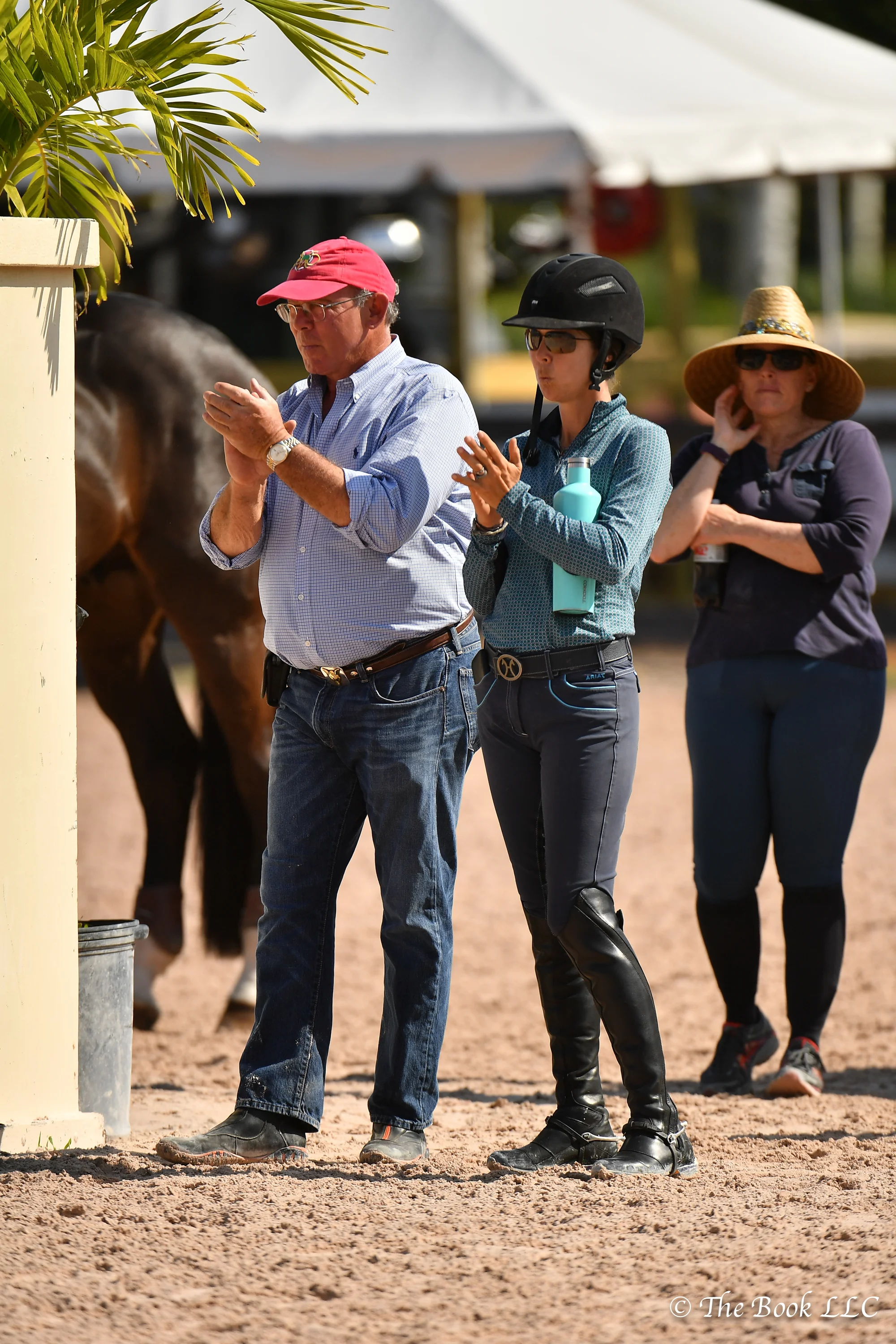 Jack Towell and Liza Boyd did a lot of cheering during WEF 4.