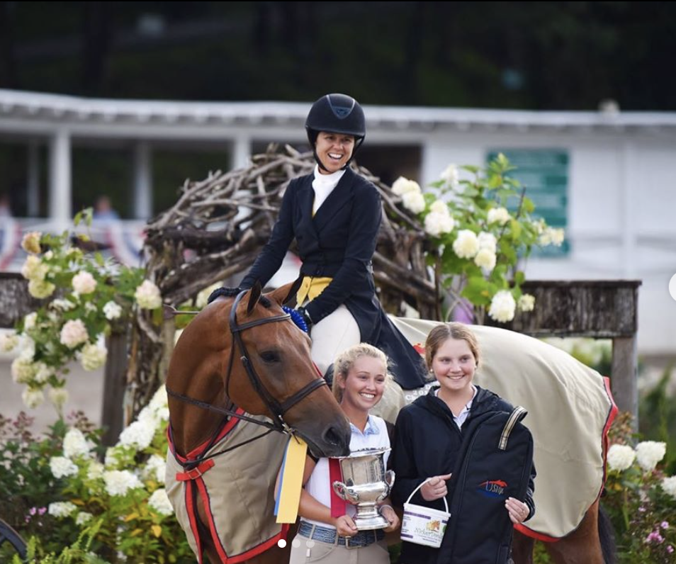 Liza Boyd and Gigi Manigault’s Bastille topped the USHJA International Hunter Derby
