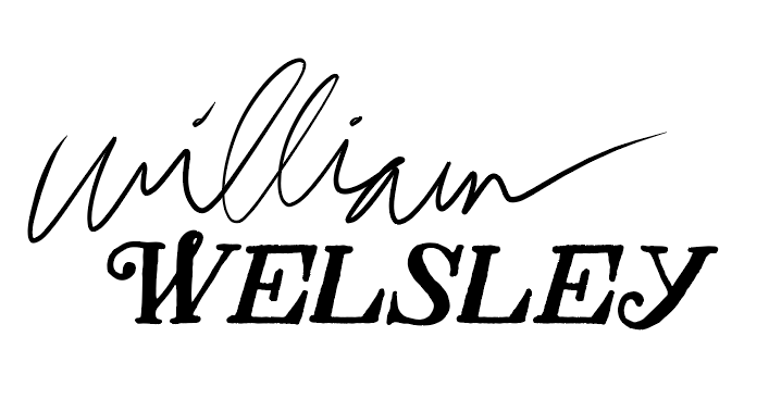 William Hand Lettered Pre-made Logo .png