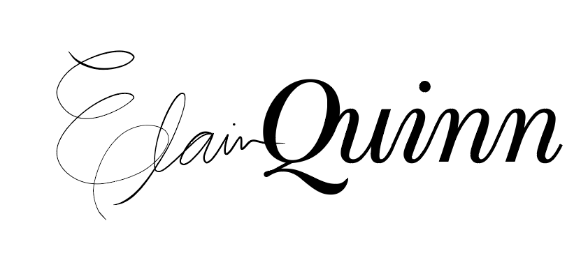 Elain Hand Lettered Pre-made Logo .png