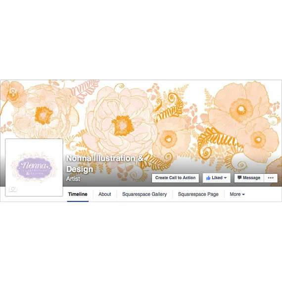 Custom Designed 2 Piece Facebook Setup