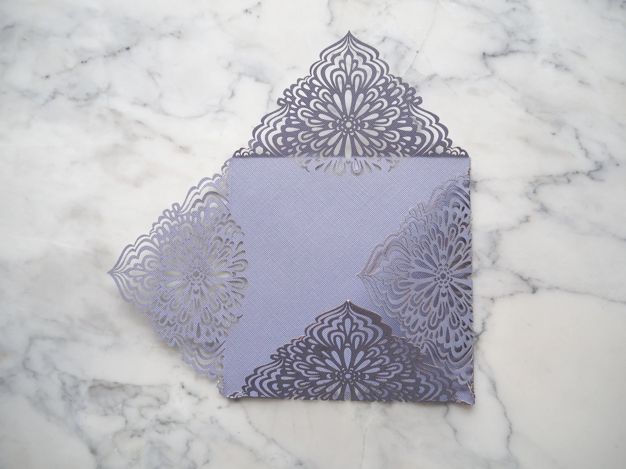 Moroccan Laser Cut Invitation Wrap
