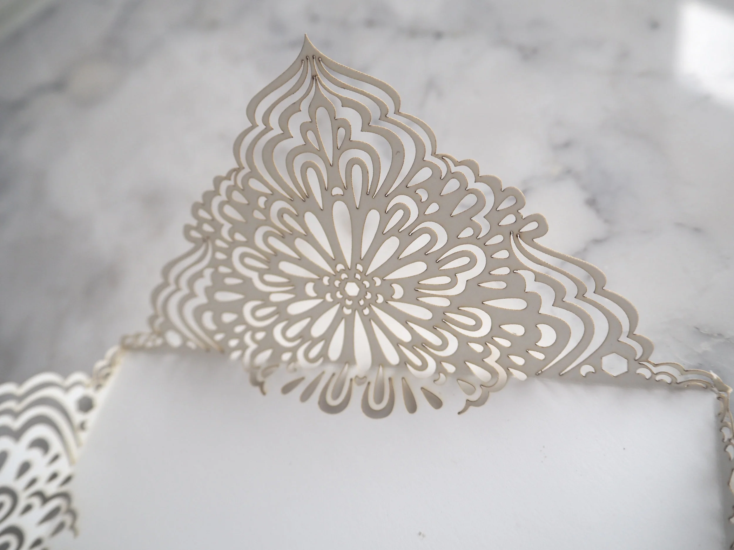 Moroccan Laser Cut Invitation Wrap
