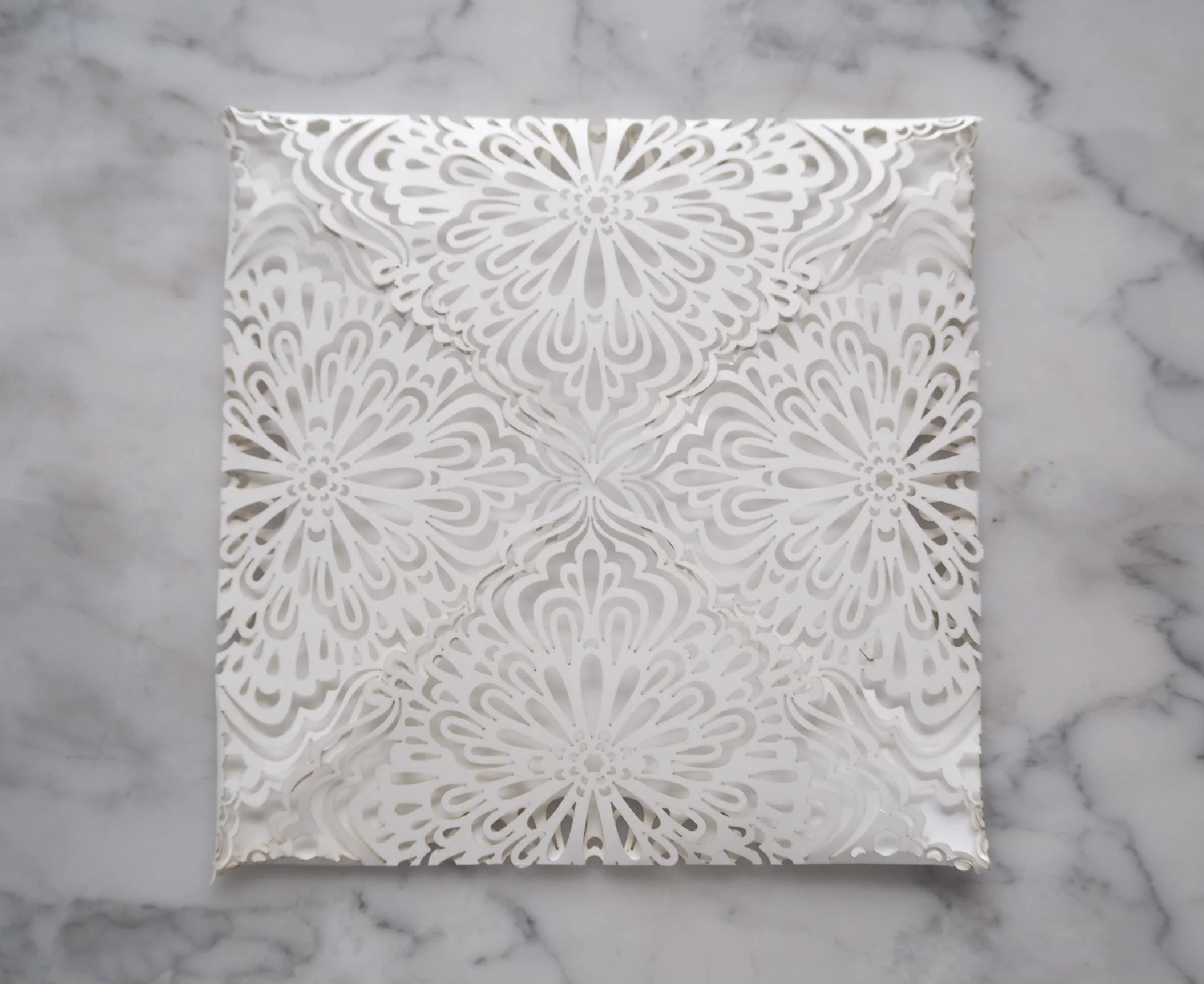 Moroccan Laser Cut Invitation Wrap