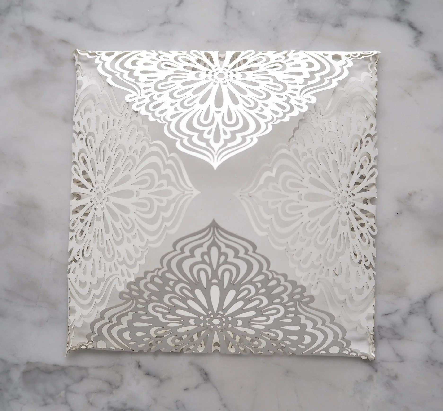 Moroccan Laser Cut Invitation Wrap