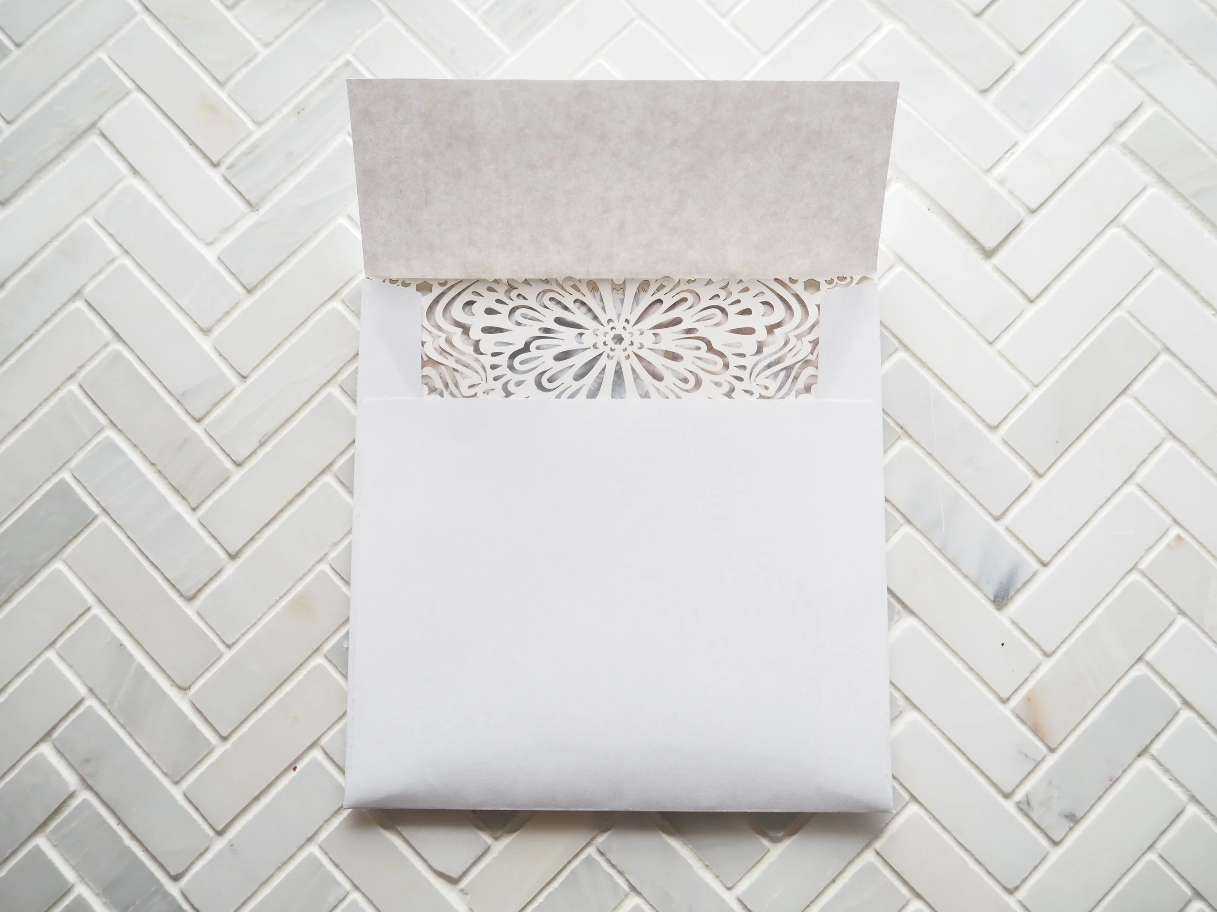 Moroccan & Peony Fern Invitation Suite 
