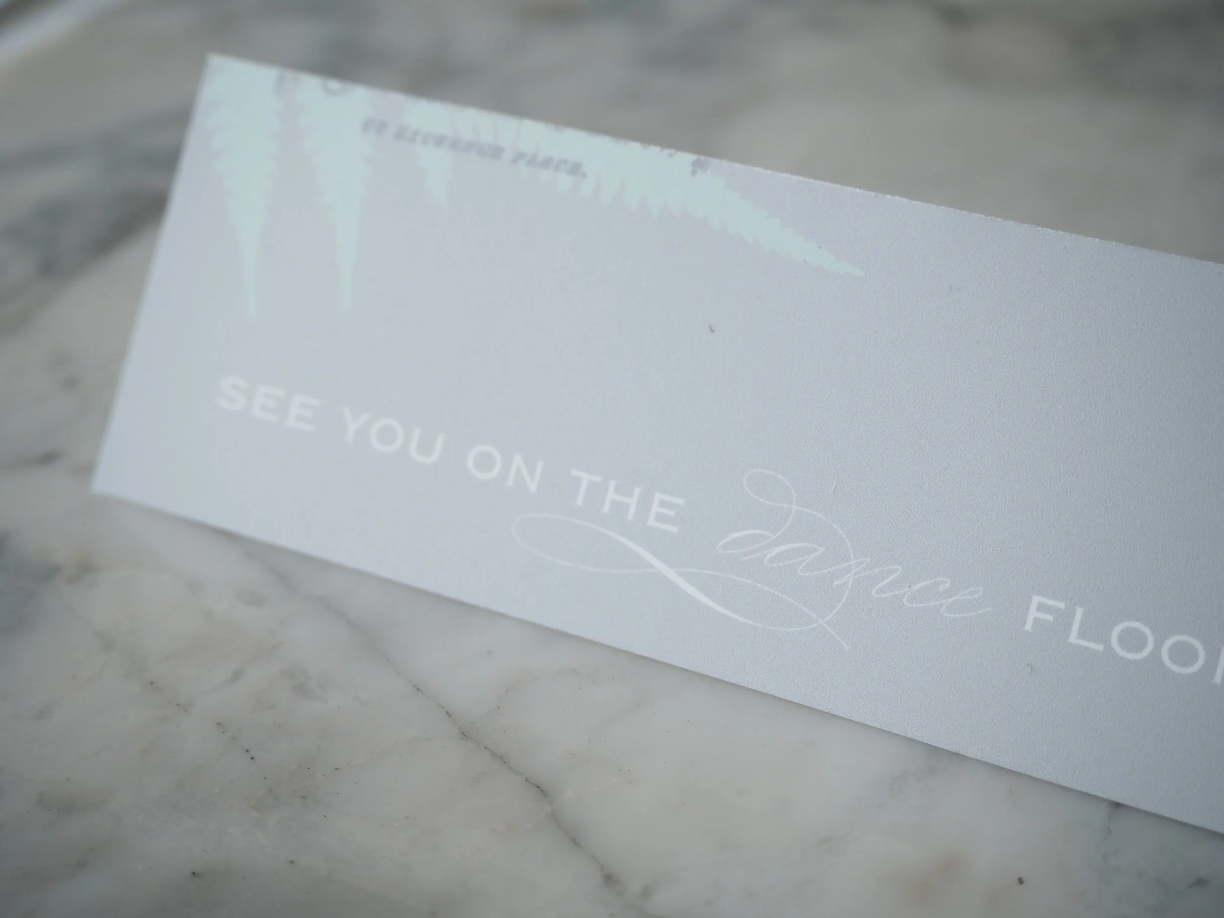 Wedding Table Tent Moroccan & Peony Fern