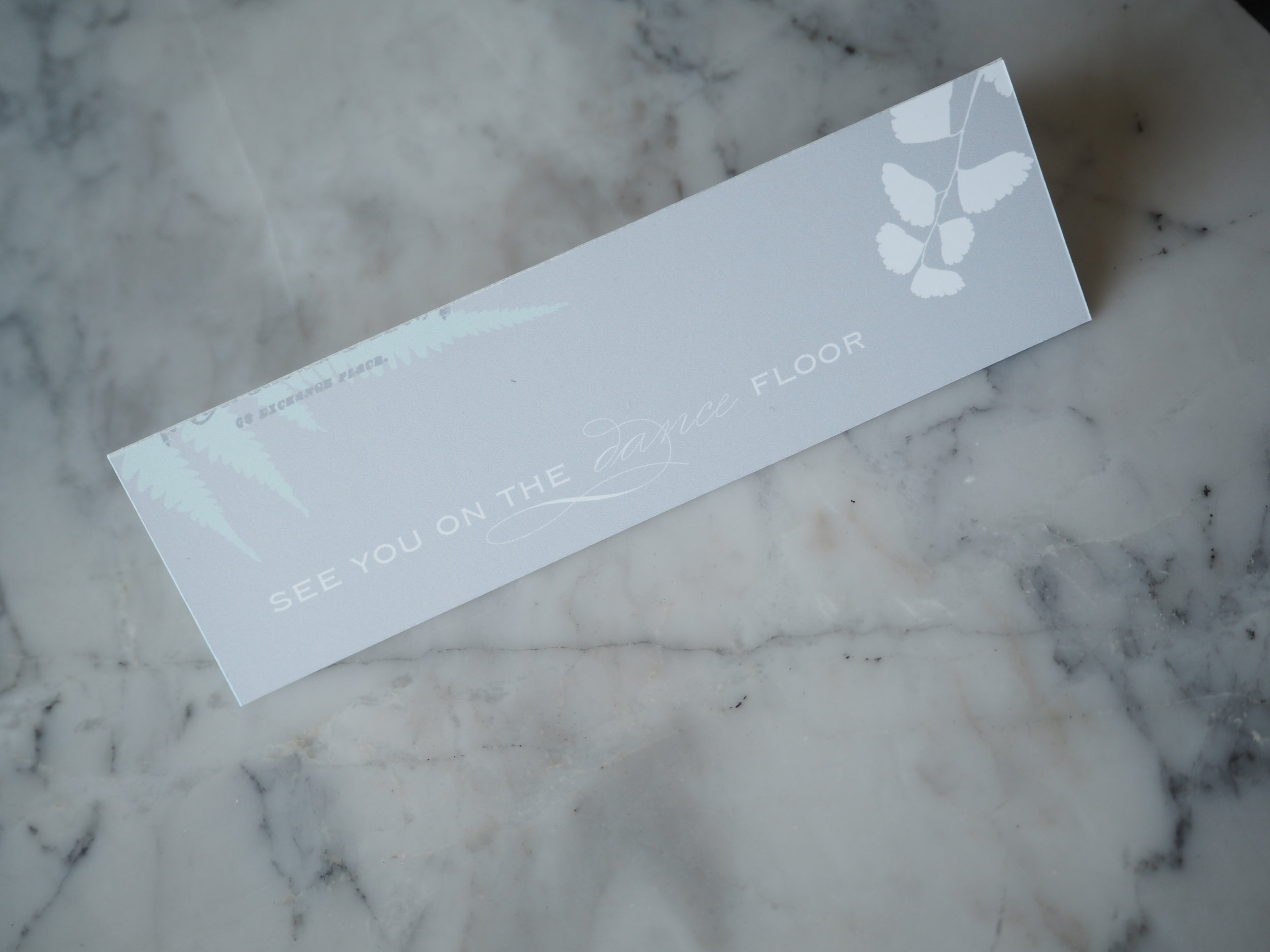 Wedding Table Tent Moroccan & Peony Fern