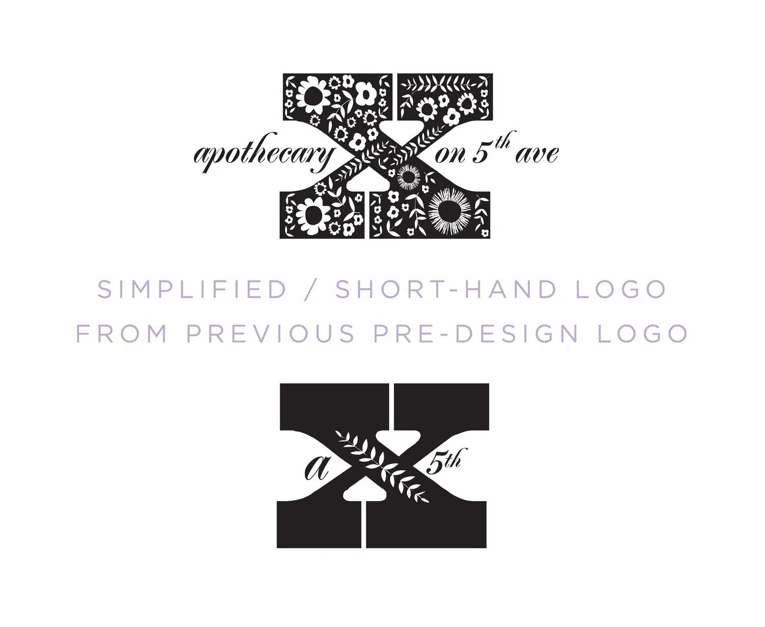 Watermark Simplified Logo / Short-Hand Logo (from previously design logo)