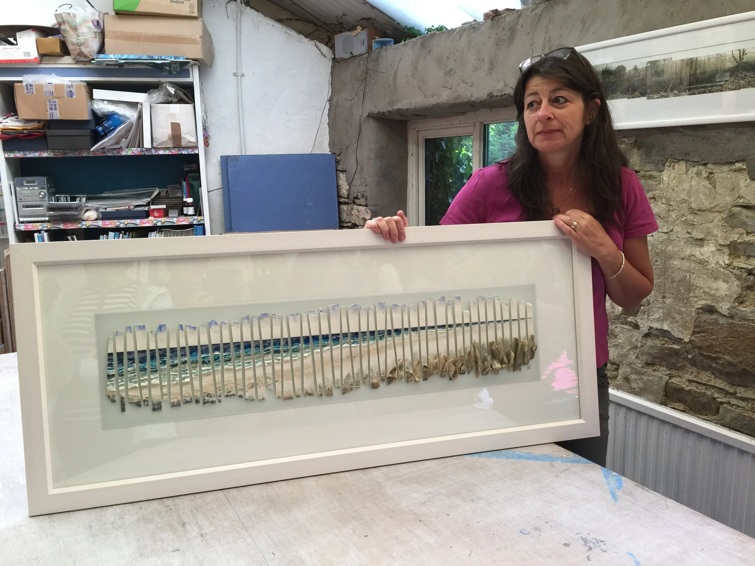 Sara Roberts explains her work.