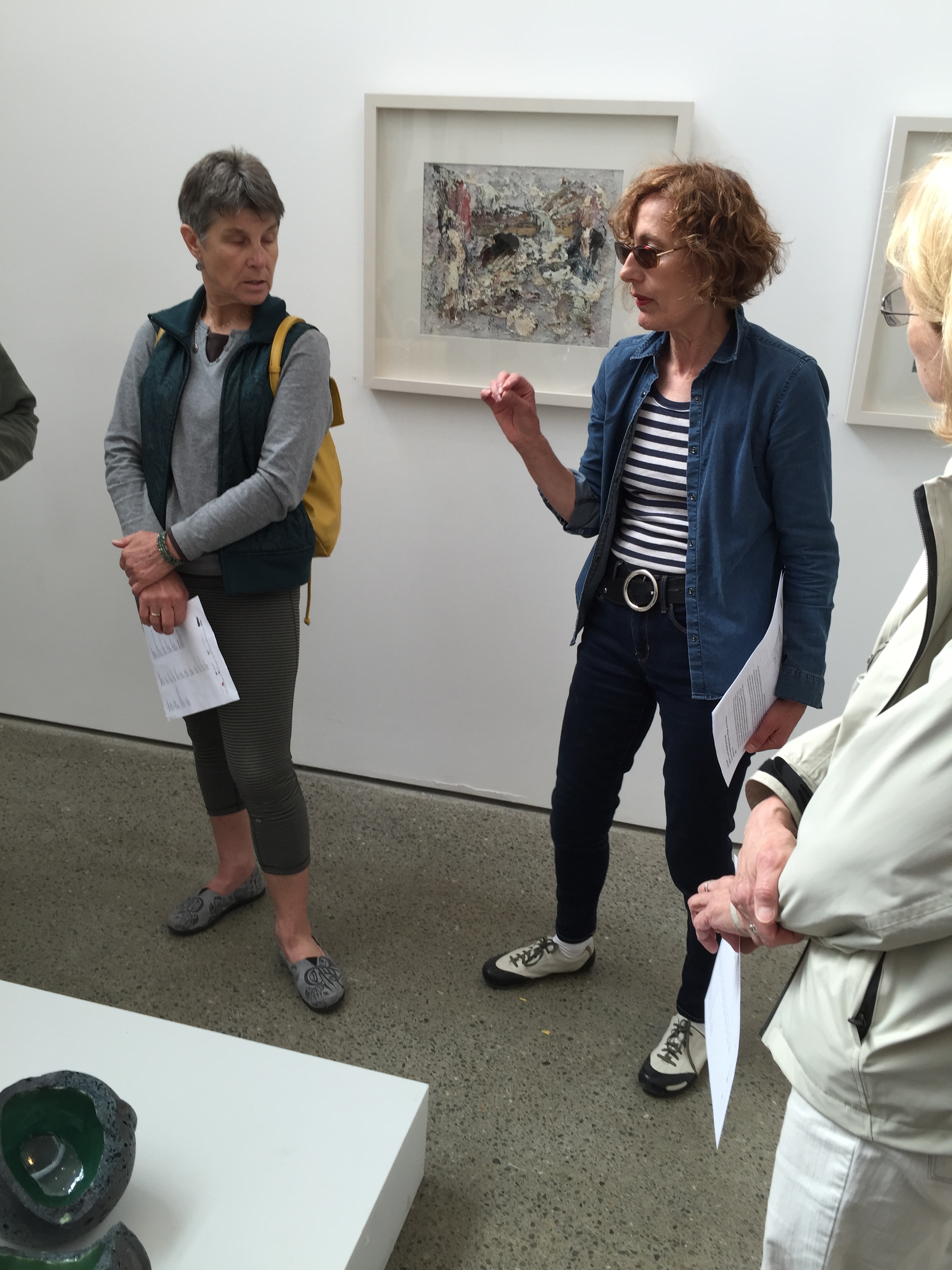 Kathleen Standen at Uillinn West Cork Art Center, taking us on a walk through of this provocative exhibition.