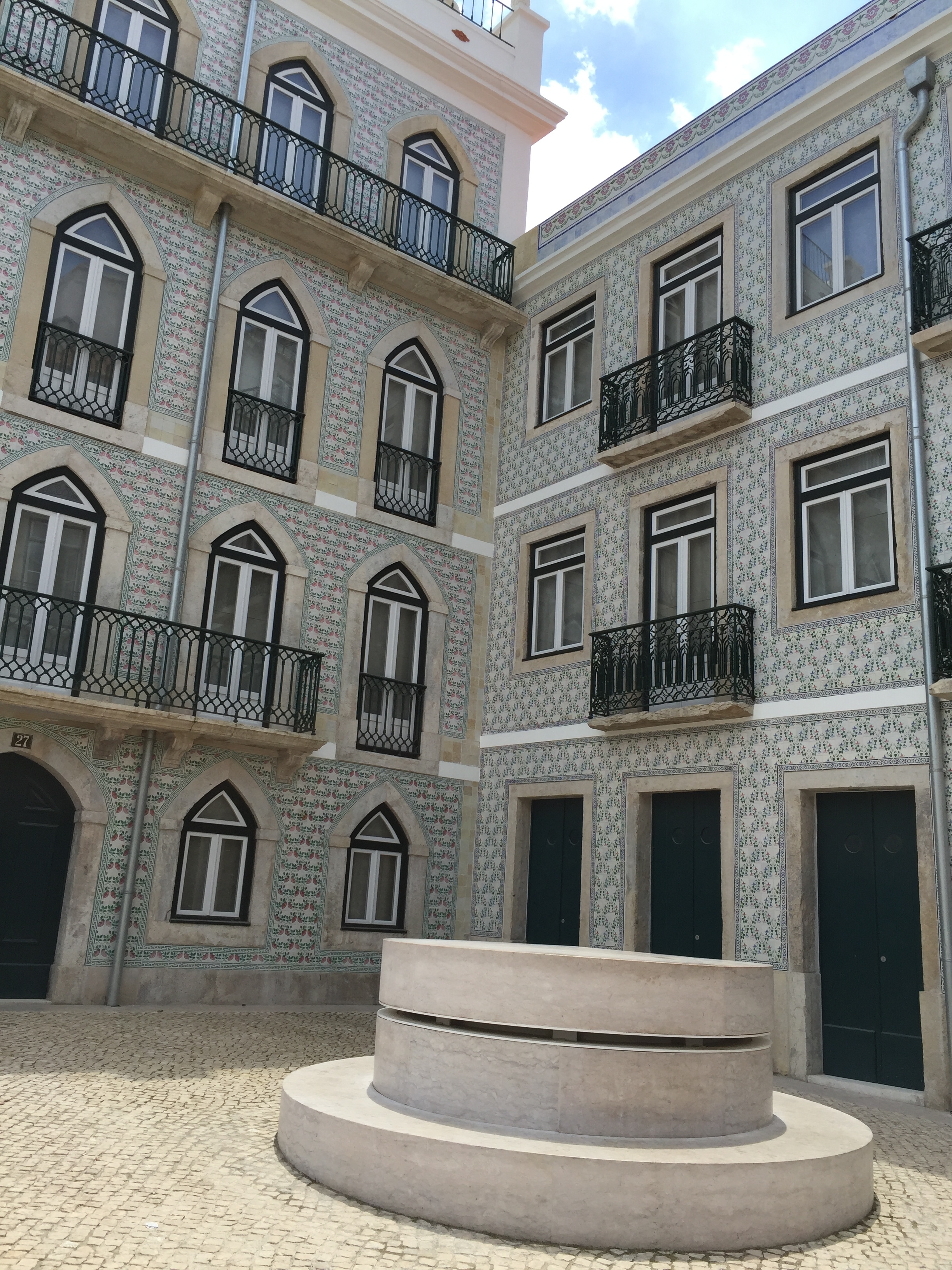 Tiled building in Alfama