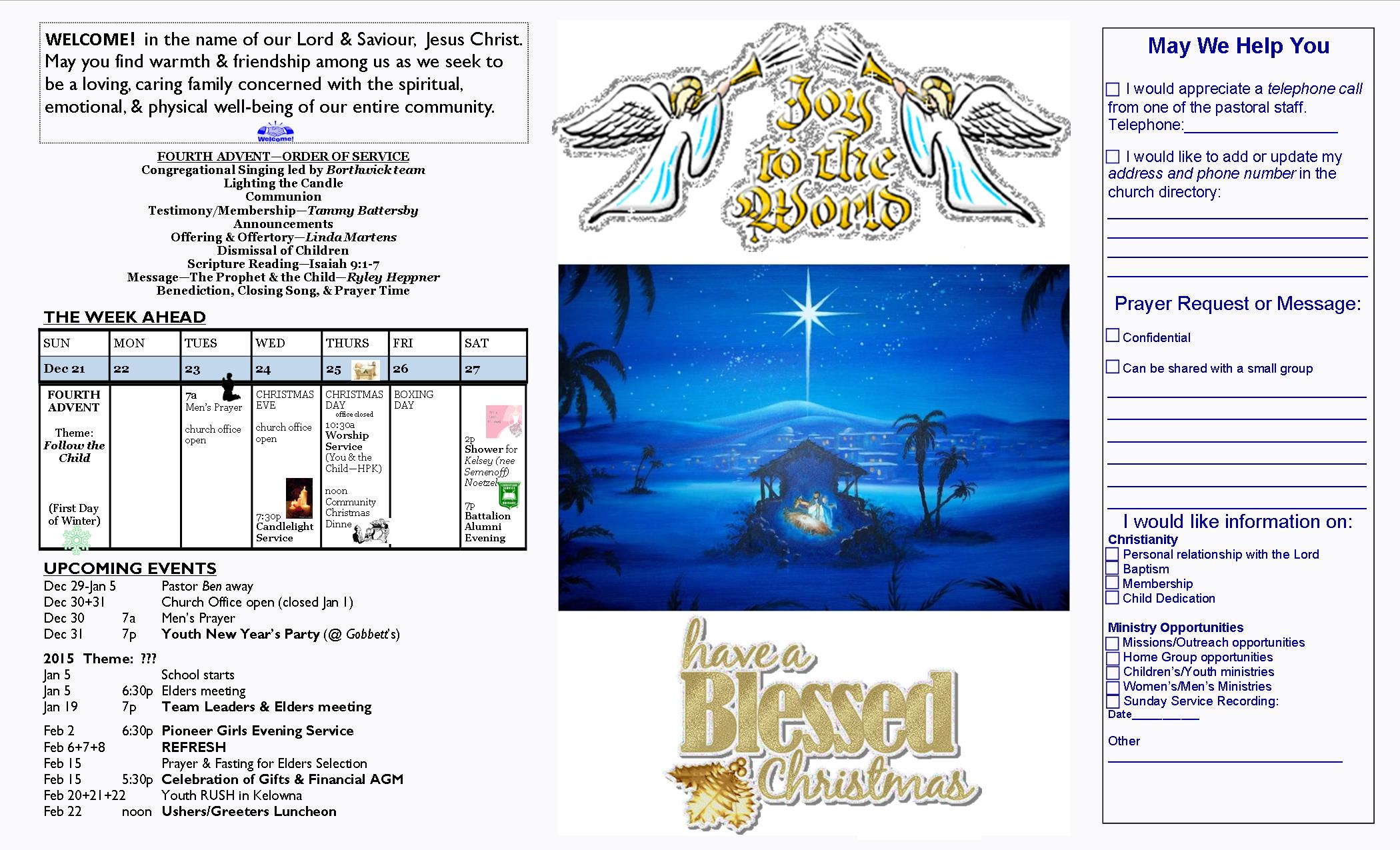 December 21, 2014--page 1